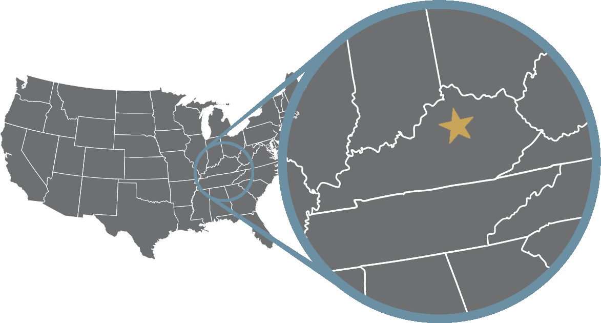 Lexington on the Map